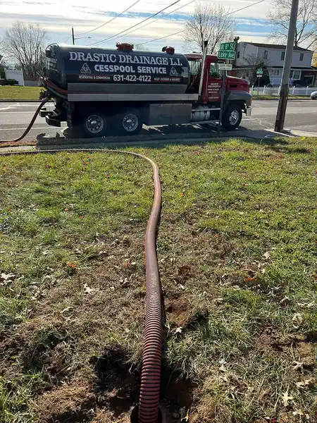 Cesspool pumping service in Suffolk County, New York
